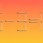 Aby bola rovnosť správna, musíte presunúť iba 1 zápalku: problém